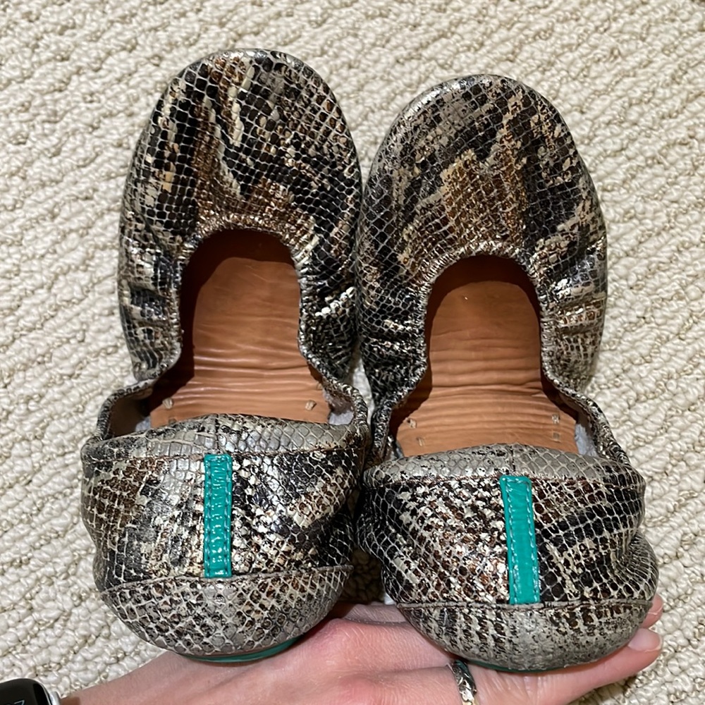 Copperhead Snake Tieks with carrying pouch